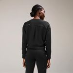 FIGS Cornelia FORMx Crewneck Scrub Top in Black, Size X-Small Photo 6