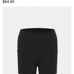 Halara Nwt  SoftlyZero Double Straps 2-Piece Pocket Active Dress shorts size M Photo 11