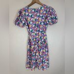 Faithfull the Brand Faithful The Brand Marie Louise Mini Dress in Nefeli Floral Purple US 2 AUS 6 Photo 9