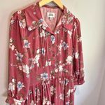 Unique Vintage Antique Floral Midi Dress - size Medium Photo 1