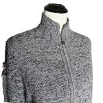 Jamie Sadock Textured Full Zip Sweater Women Size L Cozy Pockets Cabincore Purple Size L Photo 6