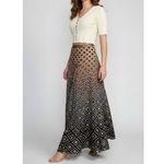 Anthropologie GEISHA DESIGNS x  Hybrid Diamond Maxi Skirt, Multicolor, Small Photo 4