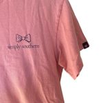 Simply Southern  great Smokey mountains pink small short sleeve tshirt Photo 4