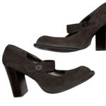 Xhilaration vintage Women's Brown Mary Jane heeled Shoes size 9 Photo 0