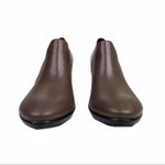 Ecco Shape 55 Plateau Stack Leather Bootie Womens Size EU 40 US 9-9.5 NEW Photo 1