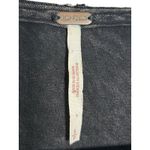 Free People Celine Gray Long Sleeve Sequin Oversized Sheer Grunge Concert Small Photo 3