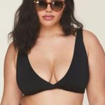 ANDIE  Swim The‎ Belmar Black Bikini Top Size Medium Photo 0