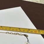 Jones New York  Rhinestone Pendant Gold Tone Chain Necklace Adjustable Length NWT Photo 6