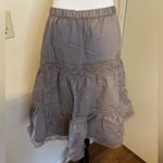Vintage Japanese Voi·e·noi Fairy core Lace Tiered Skirt Tan brown 00s Photo 3
