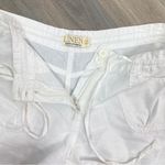 Basix of America Linen Blend Chino Shorts White Small Photo 4