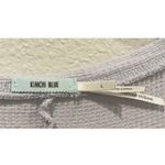 Urban Outfitters KIMCHI BLUE Blue Ribbed V-Neck Tee Photo 1