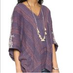 Free People This is a  Tribal Beat Noyal Boho Embroidered Beaded Kaftan top Photo 2