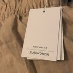 & Other Stories & Other Stories High Waisted Beige Linen Pants Photo 6