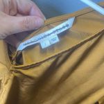 Veronica Beard  Gilbert Ruched Asymmetrical Midi Dress Antique Gold‎ Size 2 Photo 3