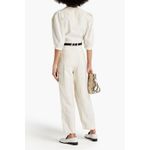 Sandro Pinstriped Woven Tapered Sz 36 Pants Photo 1