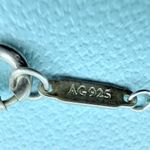 Tiffany & Co. Return to Tiffany Mini Double Heart Necklace 19” Silver 18k Gold Photo 6