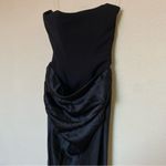 House Of CB  ‘Persephone’ Black Strapless Corset Maxi Dress NWOT size XS Photo 7