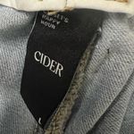 Cider  Closets Happy Hour Wide-Leg Jean Pants with Drawstring Sz L Photo 3