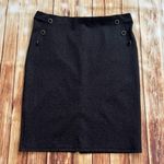 Retrology Women’s Pull-On Straight Skirt Gray Size Large Photo 0