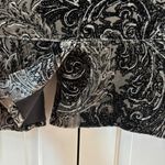 Chico's  Size‎ 3 Elegant Black Gray Velvet Burnout Paisley Blazer Jacket Size XL Photo 10