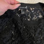 Forever 21 Large Black Lace Pullover Sweater Photo 2