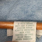 Bechamel‎ Denim Zip Up Butterfly Embroidered Dress Size Medium Petite Photo 8