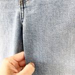 RE/DONE  90s High Rise Ankle Button Fly Crop in Mid 90s Denim Photo 3