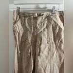 NY&Co Linen Pants Tan Size XS Photo 4
