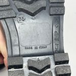 Burberry  Wellington black tall rubber rain boots sz 35 Photo 4