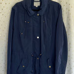 Charter Club  Navy Utility Jacket Photo 0