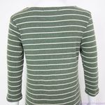 She & Sky green half-sleeve mini dress with white stripes , women's size S Photo 5