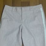 Calvin Klein  Women’s Light Pink with White Stripe Tapered Dress Pants NWOT Photo 7
