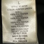 Ci Sono Dark Green Zip Up Puffer Jacket Photo 6