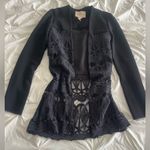 BCBGeneration  Black Lace Blazer Photo 1