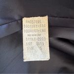 Vintage ‘80s Jon Woods New York Black Velvet Single Breasted Blazer Photo 5