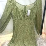 PacSun Women’s LA Hearts Pheasant Style Floral Print Long Sleeve Mini Dress Photo 0