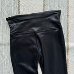 Spanx Faux Leather Black High Rise Faux Leather Leggings Women’s Size XS Photo 6