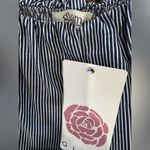 Glam  Black and White Striped Women's Top 🩶
*NEW WITH TAGS 🏷️ Photo 4