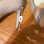 Nine West  Etta women’s leather high heels beige leather size 8 Photo 5