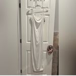 SKIMS FITS EVERYBODY CORDED LACE LONG SLIP DRESS MARBLE LARGE Photo 3