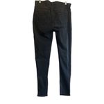 Joie Black Distressed Ripped Skinny Jeans Trendy‎ Casual Denim Pants Photo 6