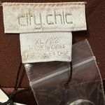 City Chic NWT  Casablanca Jacket in Clove Size 22 Photo 3