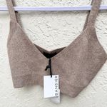 Le Ore Revolve 2 piece set: Lodi pointelle bra and Lodi pants new with tags XL Brown Photo 5