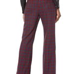 Trina Turk The Willis Flare Pants Multicolor Houndstooth Print Size 0 EXCELLENT! Photo 3