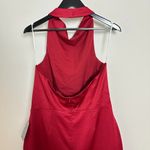 Elliatt  Camo Asymmetric Satin Cocktail Dress in Merlot Size X-Large NWT Photo 9