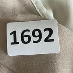 ZARA  Beige Tan Flutter Flowy Keyhole Closure Flowy Women’s Blouse SZ XS #1692 Photo 10