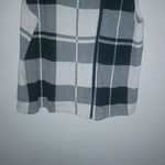 CHAPS  2X Navy Buffalo Plaid Side Zip Vest Plus Photo 5