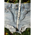 Levi's LEVI STRAUSS 501 Light Wash Denim Shorts Size W29 Photo 6