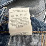 Anthropologie Etica Callista Denim Midi Tie Back Dress Blue Utility Small NWT Photo 8