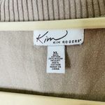 kim rogers  Beige Faux 2 in 1 Cardigan XL L18 Photo 3